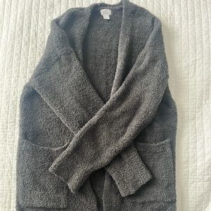 Gray Target Cardigan
